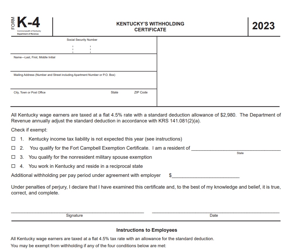 Kentucky Rebate